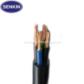 Individual shielded strands core silicone cables